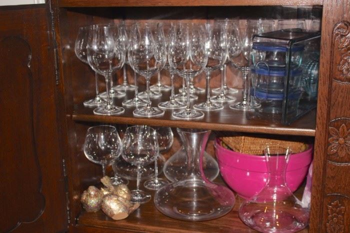 Stemware and Serving Pieces