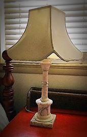 Alabaster lamp $15