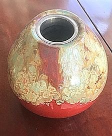 Unique candle holder.