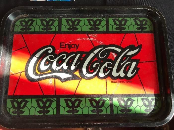 Coca-Cola tray. Estate sale price $5