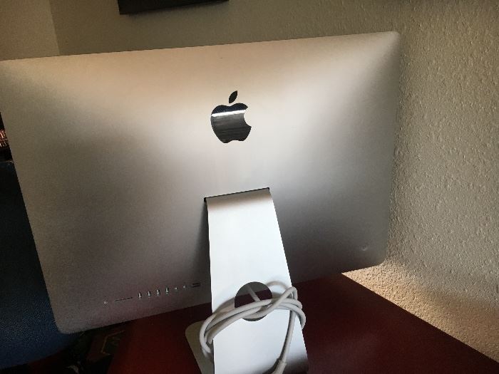 iMac, 2.7 GHz Core I5, 21.5", 8GB Ram, 17B HDD. Includes keyboard and mouse. Sells for about $650-750. Estate sale price: $500 (2 of 3 pics)