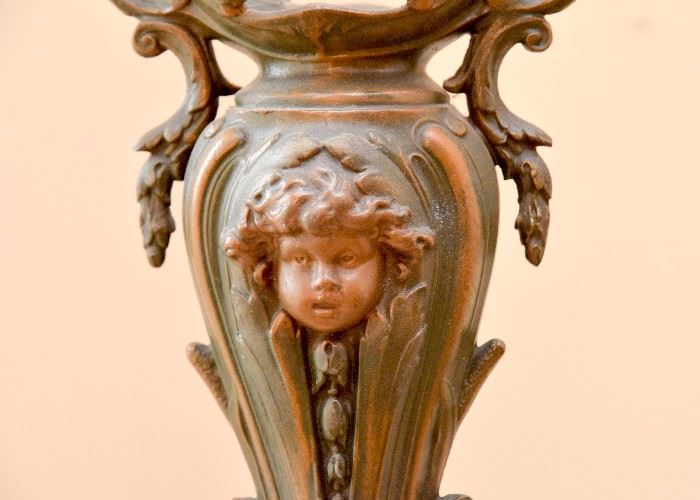 Pair of Art Nouveau Urns