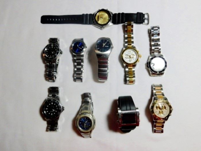 Watches by Arnette,Casio,Oceania,Invicta 