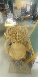  Wicker Chair