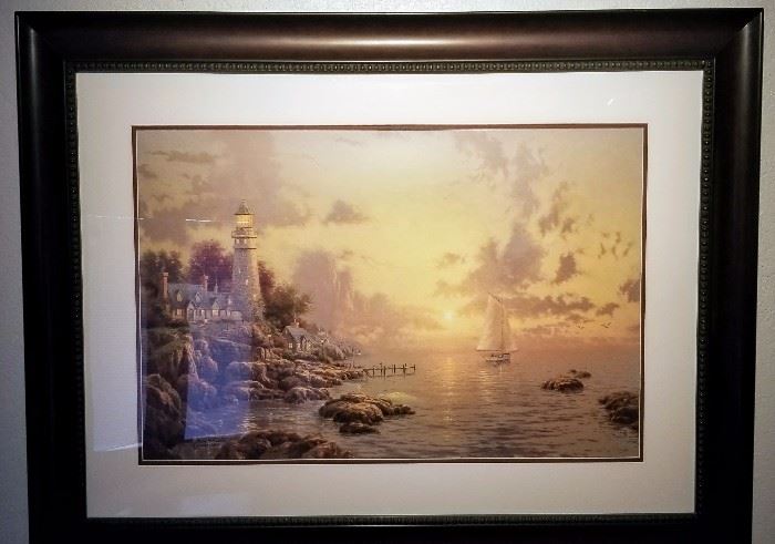 Sea of Tranquility Thomas Kinkade 1998