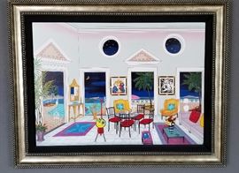 Interior with Two Picassos Fanch (francois Ledan)