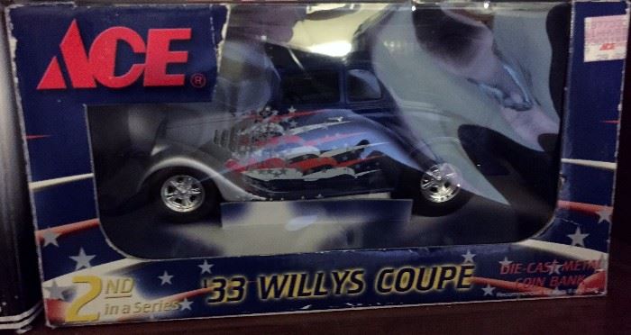 Ace Hardware 2nd in a Series 33 Willys Coupe