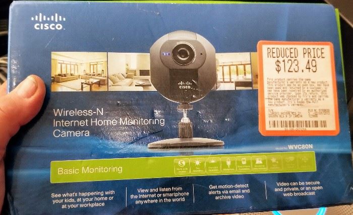Cisco Wireless-N Internet Home Monitor Camera 