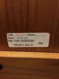 Pair of Eames (LCW) Molded Plywood Chairs. 2004