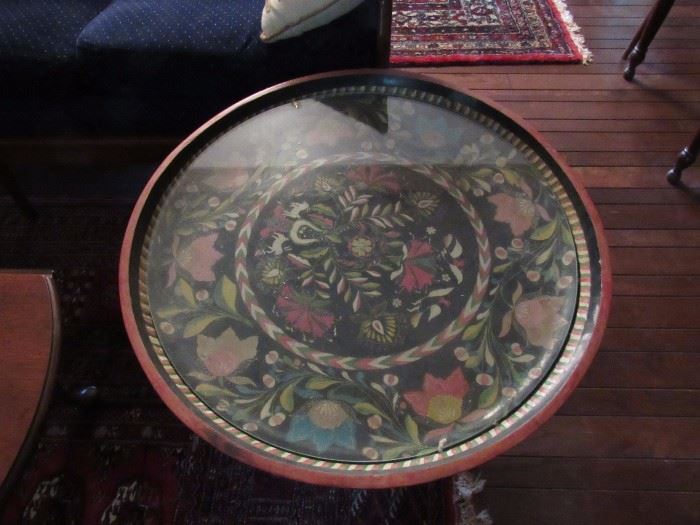 Folk Art Platter
