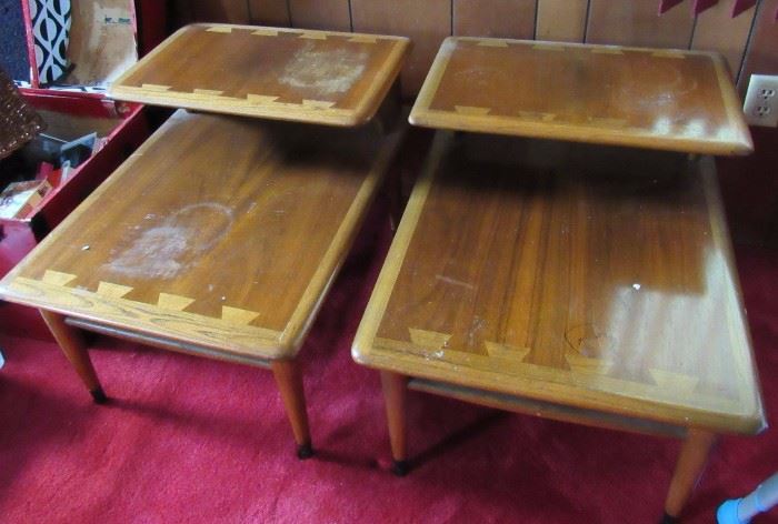 Lane end tables, in need of some care