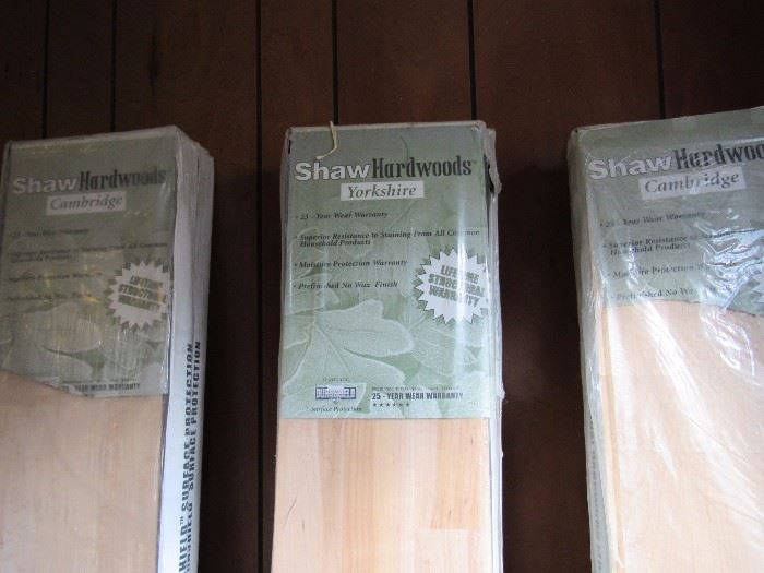 Shaw Hardwoods 6 boxes