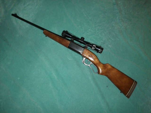 Savage 99, with scope