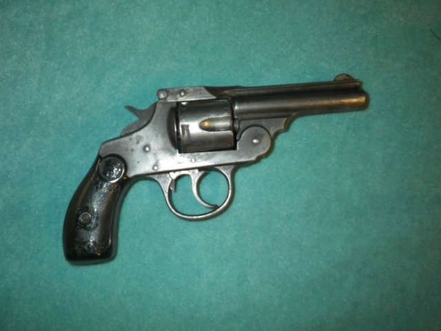 Iver Johnson top break, 38, revolver