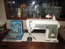 Basement:  Singer sewing machine