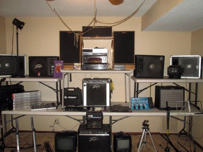 Basement: (Start your own band) Amps, Speakers, etc.