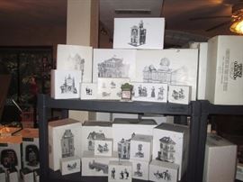 Basement:  Dept 56 Cottage's, House's, Dickens village and other things