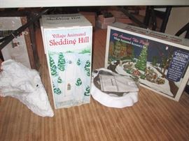 Basement:  Dept 56 Cottage's, House's, Dickens village and other things