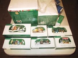 Basement:  Dept 56 Cottage's, House's, Dickens village and other things