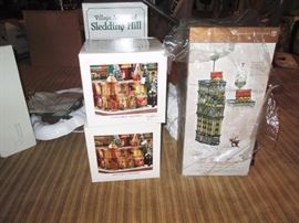 Basement:  Dept 56 Cottage's, House's, Dickens village and other things