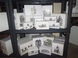 Basement:  Dept 56 Cottage's, House's, Dickens village and other things