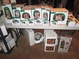 Basement:  Dept 56 Cottage's, House's, Dickens village and other things