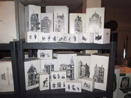 Basement:  Dept 56 Cottage's, House's, Dickens village and other things