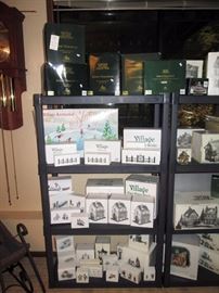 Basement: Dept 56 Cottage's, House's, Dickens village and other things