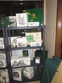 Basement: Dept 56 Cottage's, House's, Dickens village and other things
