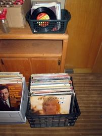 Basement: LP's & 45's