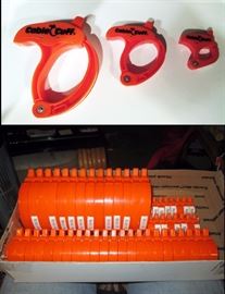 Basements: Cable Cuffs--3 sizes--For Holding Amp Cables, Etc.