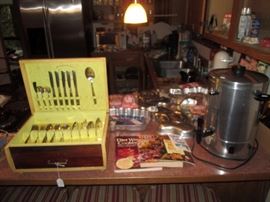 Kitchen: Silverware, Coffee Maker