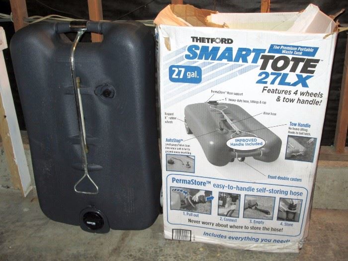 Garage: Thetford Smart Tote 27 Gallon Portable waste tank
