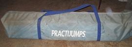 Garage:  Practijumps: Vinyl Conditioning Jumps, PVC Agility Broad Jumps, Bar Jump w/Carrying case