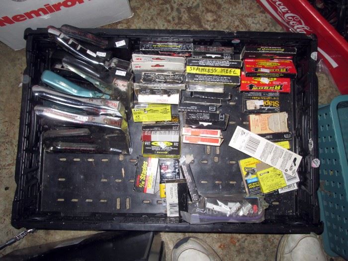 Garage: Staplers & Staples