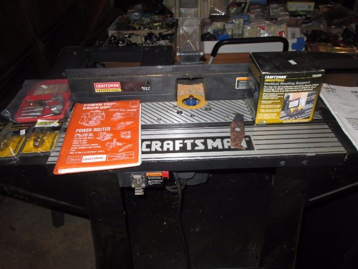 Garage: Craftsman Rotor w/Table