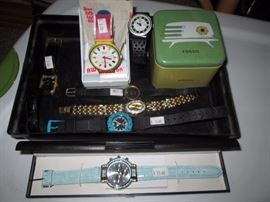 Living Room: Watches, etc