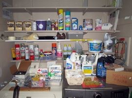 Upstairs Hall:  Laundry Stuff