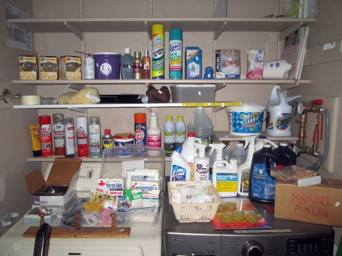 Upstairs Hall: Laundry Stuff