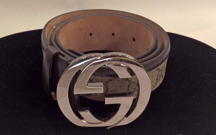 CL 31 - Gucci  Orginal GG Belt with Interlocking G  Size 34   