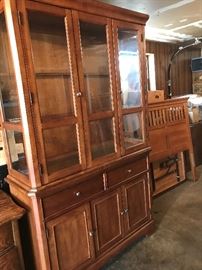 WOOD CHINA CABINET