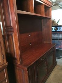 BRESHEARS 2PC. TV STAND HOLDS 60" FLAT SCREEN