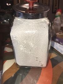 PLANTERS PEANUT JAR