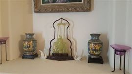 Authentic antique carved jade