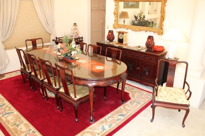 Beautiful rosewood dining set