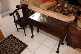 Hard wood furniture, beautifully carved and luxurious!