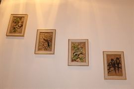 Attractive bird wall art!