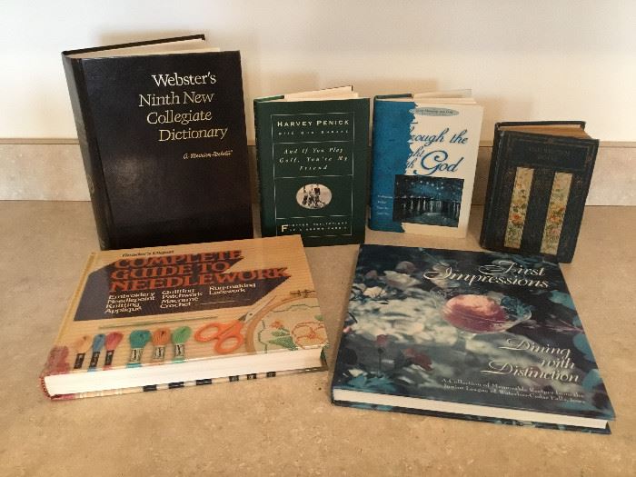Group of 6 Misc. Books  http://www.ctonlineauctions.com/detail.asp?id=656930