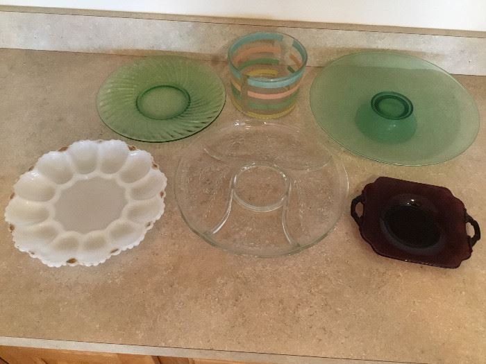 Misc. Serving Platters/Plates and Bowl  http://www.ctonlineauctions.com/detail.asp?id=656935