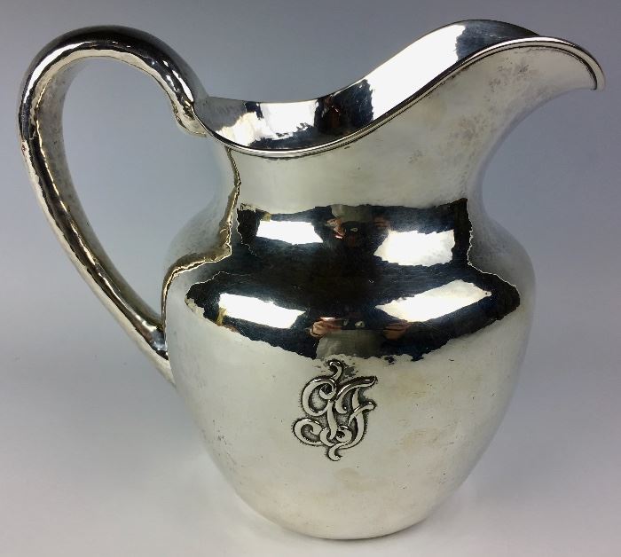 RARE Clemons Friedell A & C  Sterling Silver pitcher